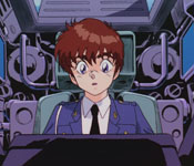 cadet Noa Izumi piloting a labor
