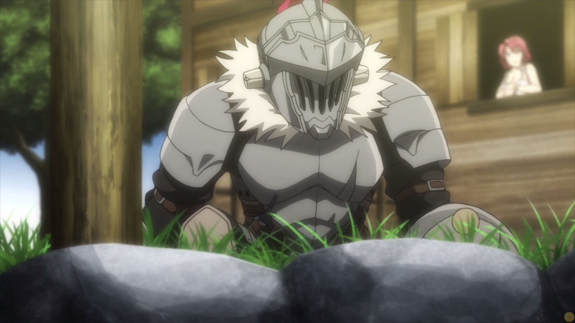 Goblin Slayer returns to the farm he lives at with Cow Girl and her father....