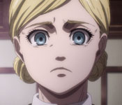 historia with tears in her eyes