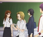 kyoko and izumi in in their classroom