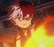 shoto's flame attack